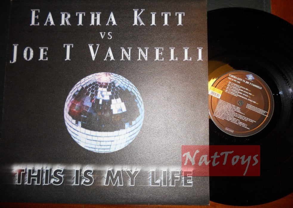 12" 33 GIRI Eartha Kitt vs. Joe T Vannelli THIS IS MY LIFE (2001 DB 154) - NM/NM