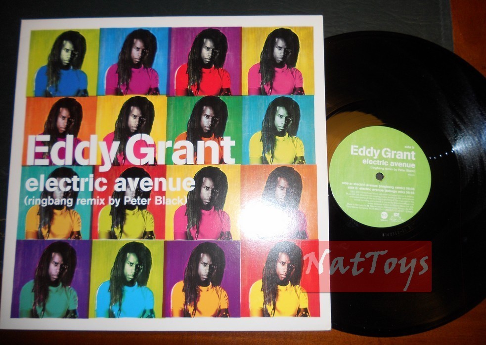 12" 33 GIRI Eddy Grant ELECTRIC AVENUE (Germany 2001, WARNER BROS. ) - NM/NM