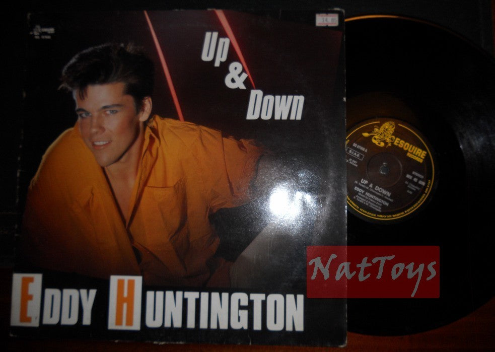 12" 33 GIRI Eddy Huntington UP & DOWN Italy 1987 ESQUIRE RECORDS SQ 87506 VG/VG