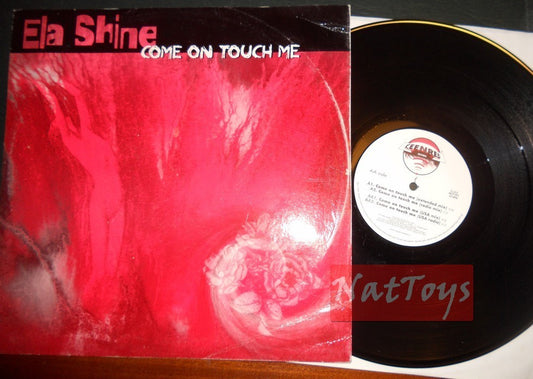 12" 33 GIRI Ela Shine COME ON TOUCH ME (Italy, KEENRED RECORDS MCP 091) - EX/EX