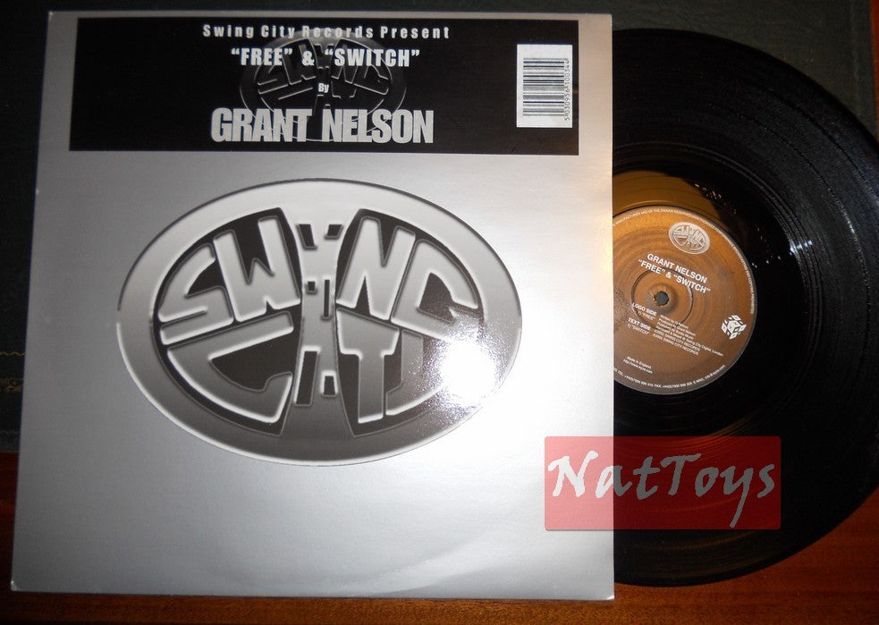 12" 33 GIRI Grant Nelson FREE/SWITCH (U.K. 2002, SWING CITY CITY1034) - NM/NM