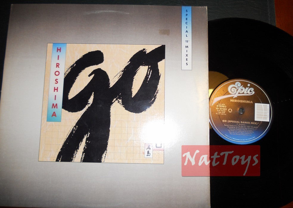 12" 33 GIRI Hiroshima GO (U.S.A. 1987, EPIC 49 07493) - EX/NM