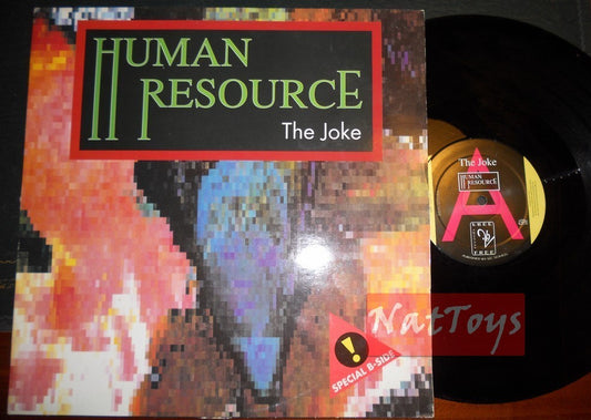 12" 33 GIRI Human Resource THE JOKE (Holland, FREE RECORDS 2BF 101-5) - EX/EX