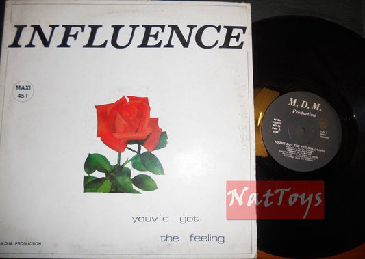 12" 33 GIRI Influence YOU'VE GOT THE FEELING (Italy 1982, MD 22) - EX/EX