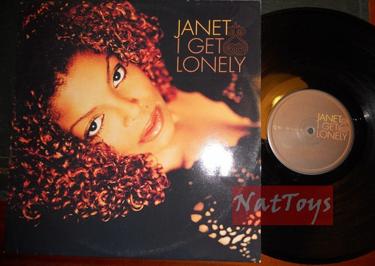 12" 33 GIRI Janet Jackson I GET LONELY (Italy 1998 VIRGIN 7243-8-94948-60) NM/NM