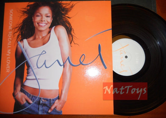 12" 33 GIRI Janet Jackson SOMEONE TO CALL MY LOVER (Italy 2001, VIRGIN) - NM/NM