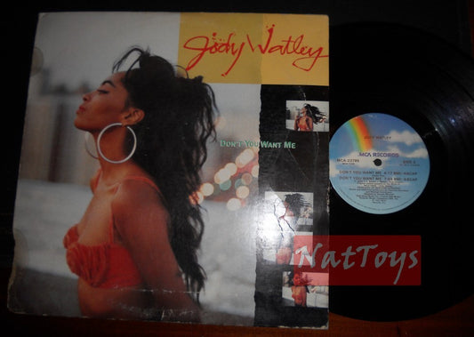 12" 33 GIRI Jody Watley DON'T YOU WANT ME (U.S.A. 1987, MCA-23785) - VG/EX