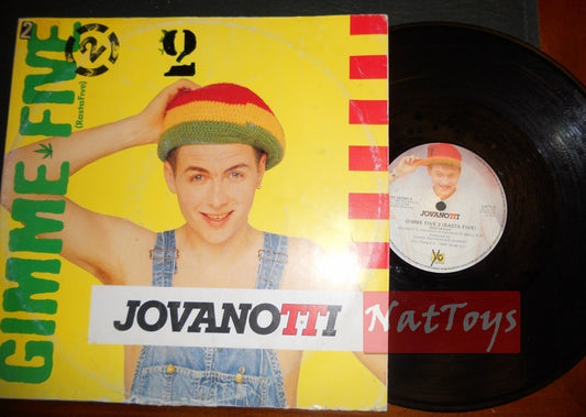 12" 33 GIRI Jovanotti GIMME FIVE 2 (Italy 1988, IBIZA IBZ 652865 6) - VG/VG