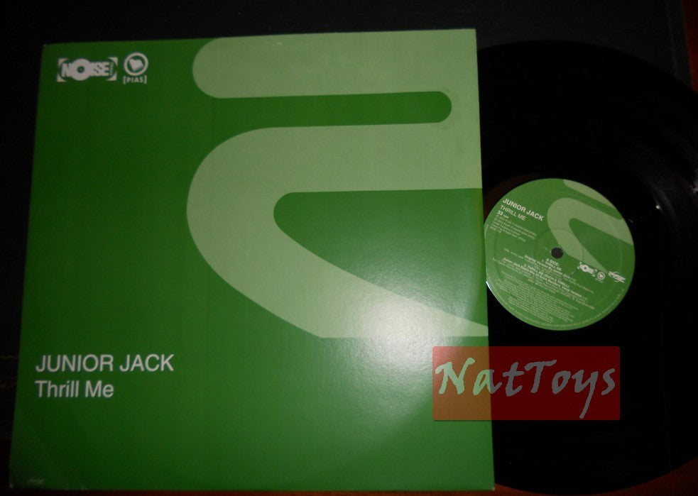 12" 33 GIRI Junior Jack THRILL ME (Italy 2002, RISE 178) - NM/NM