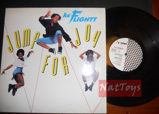 12" 33 GIRI KC Flightt JUMP FOR JOY (Italy 1990, PAN POT/DISCOMAGIC) - EX/EX