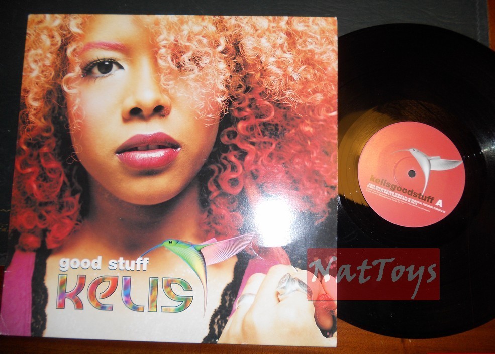 12" 33 GIRI Kelis GOOD STUFF (Italy 2000, VIRGIN 7243-8-96832-64) - EX/EX