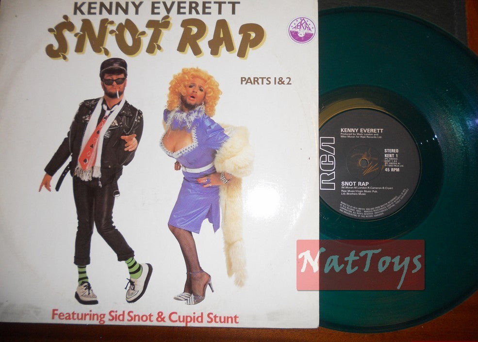 12" 33 GIRI Kenny Everett SNOT RAP (U.K. 1983, RCA KENT 1) - EX/EX