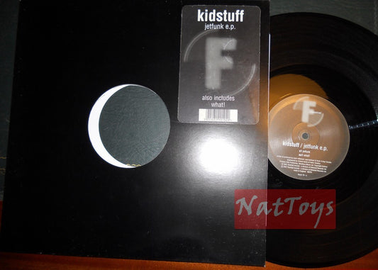 12" 33 GIRI Kidstuff JETFUNK E.P. (U.K. 2001, FLUENTIAL FLUENT 19) - NM/NM