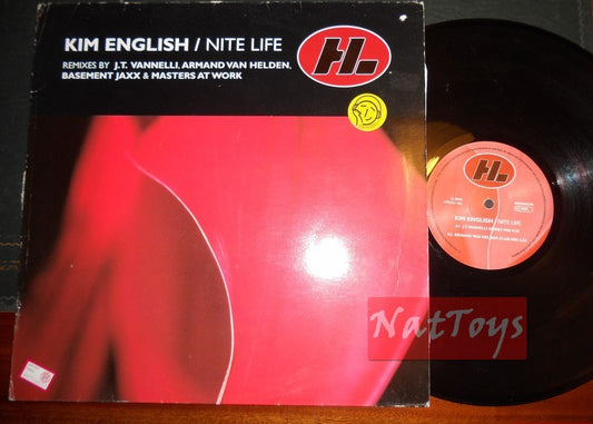 12" 33 GIRI Kim English NITE LIFE (U.K. 1996, POLYDOR 575 533-1) - VG/VG