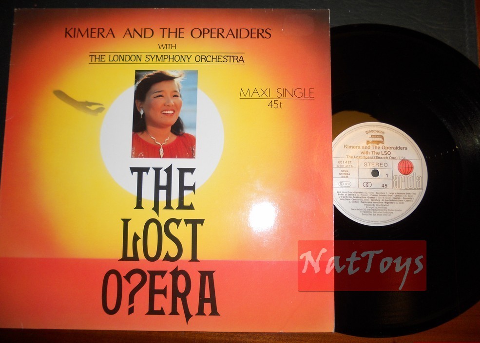 12" 33 GIRI Kimera & The Operaiders with The Lso THE LOST OPERA 1984 - EX/NM