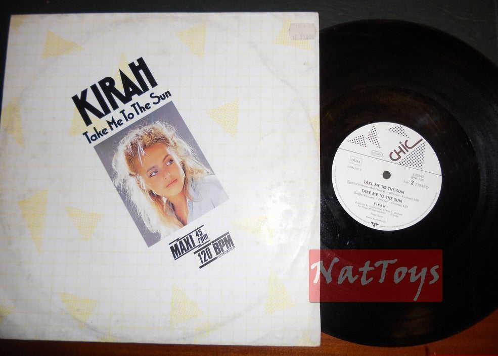 12" 33 GIRI Kirah TAKE ME TO THE SUN (Germany 1986, CHIC 6.20543) - VG/VG