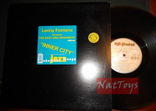 12" 33 GIRI Lenny Fontana THE EAST SIDE MOVEMENT (U.S.A. 1997, KNG-62) - NM/NM