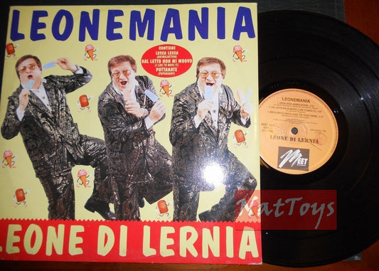 12" 33 GIRI Leone Di Lernia LEONEMANIA (Italy 1994 MEET RECORDS MEET 1261) NM/NM