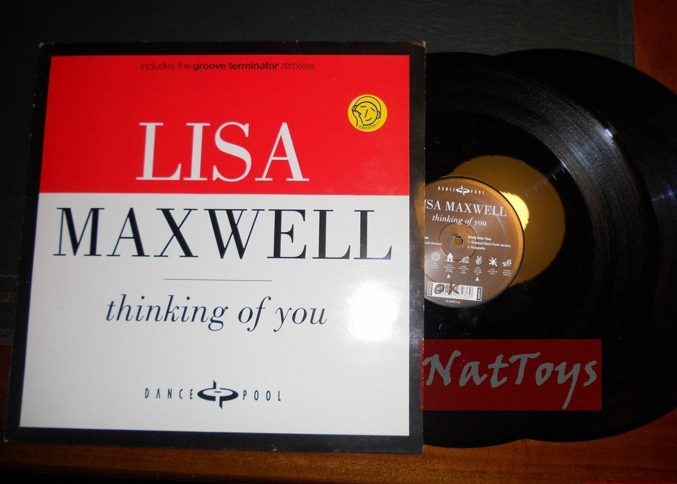 12" 33 GIRI Lisa Maxwell THINKING OF YOU (1996, DANCE POOL) EX/EX/EX 2 EP