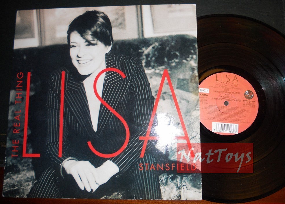 12" 33 GIRI Lisa Stansfield THE REAL THING (Italy 1997, NITELITE NLC 9703) NM/NM