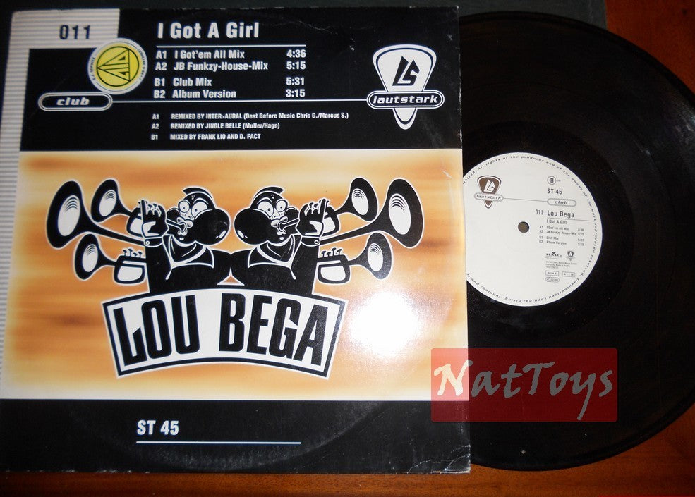 12" 33 GIRI Lou Bega I GOT A GIRL (Germany 1999, LAUTSTARK 011) - EX/EX