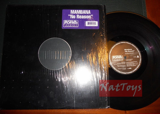 12" 33 GIRI Mambana NO REASON (U.K. 2001, SOUL FURIC TRAX SFT0018) - NM/NM