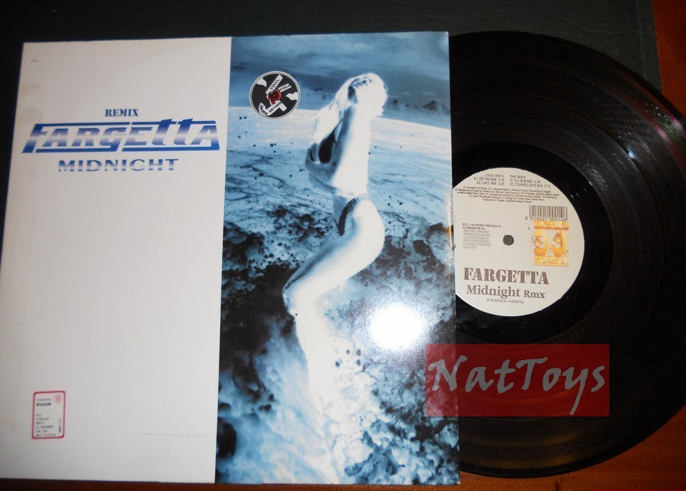 12" 33 GIRI Mario Fargetta MIDNIGHT - REMIX (Italy 1996, DJM 163) - EX/EX