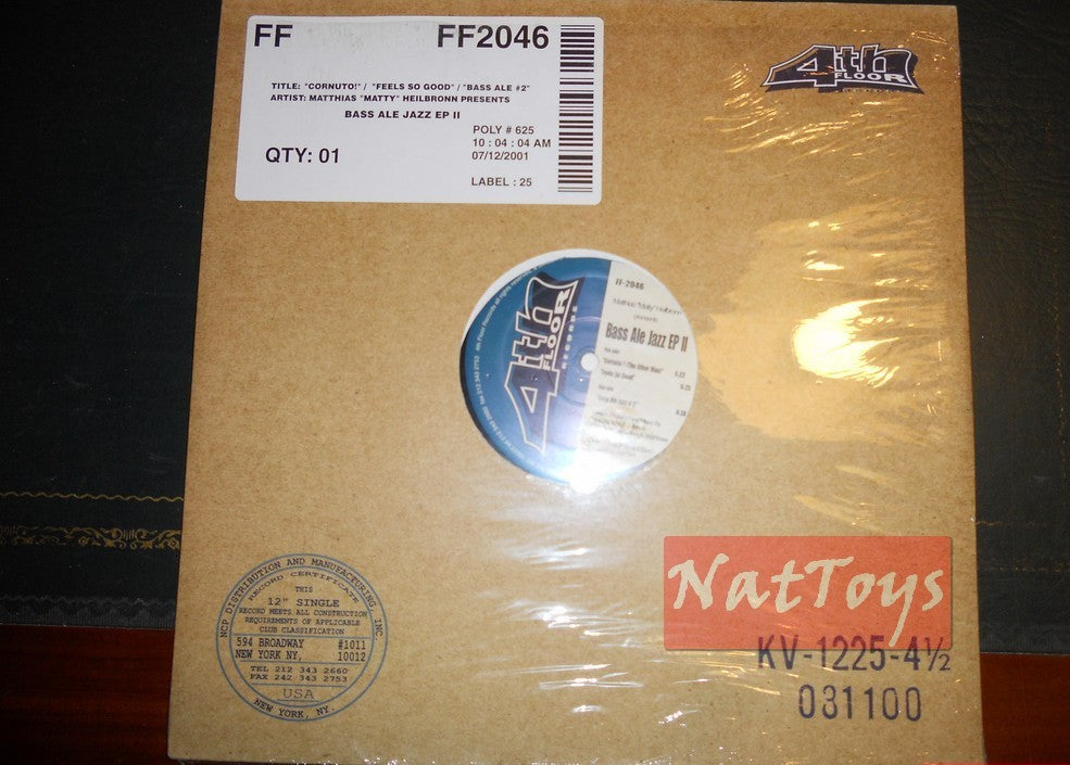 12" 33 GIRI Matthias Matty Heilbronn BASS ALE JAZZ EP II (U.S.A. 2001) - NM/NM