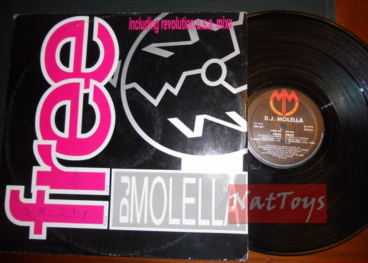 12" 33 GIRI Molella FREE (Italy, MARTON MEDIA MM 001) - VG/VG