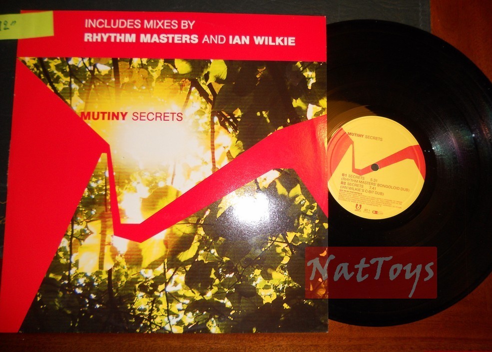 12" 33 GIRI Mutiny SECRETS (Italy 2001, ULTRALAB/VIRGIN 7243-8-97831-62) - NM/NM