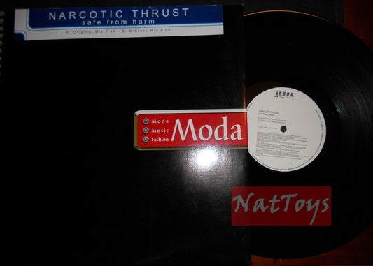 12" 33 GIRI Narcotic Thrust SAFE FROM HARM (Italy 2002 M.O.D.A. GOOD 55) - NM/NM