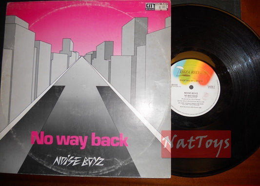 12" 33 GIRI Noise Boyz NO WAY BACK (Italy 1987 IBIZA RECORDS IBZ 651191) - VG/VG