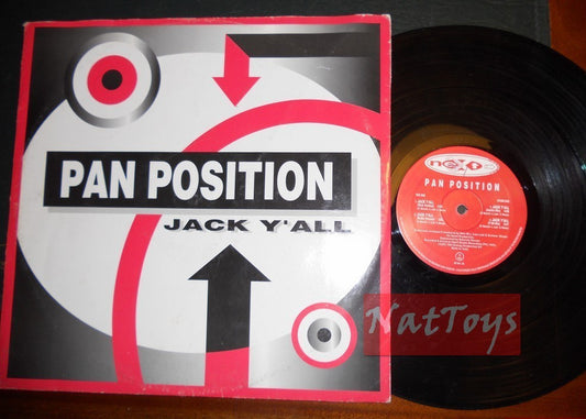 12" 33 GIRI Pan Position JACK Y'ALL (Italy 1994, NEXT RECORDS NT 041 94) - VG/VG