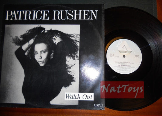 12" 33 GIRI Patrice Rushen WATCH OUT! (U.K. 1987, ARISTA RIST 12) - EX/NM