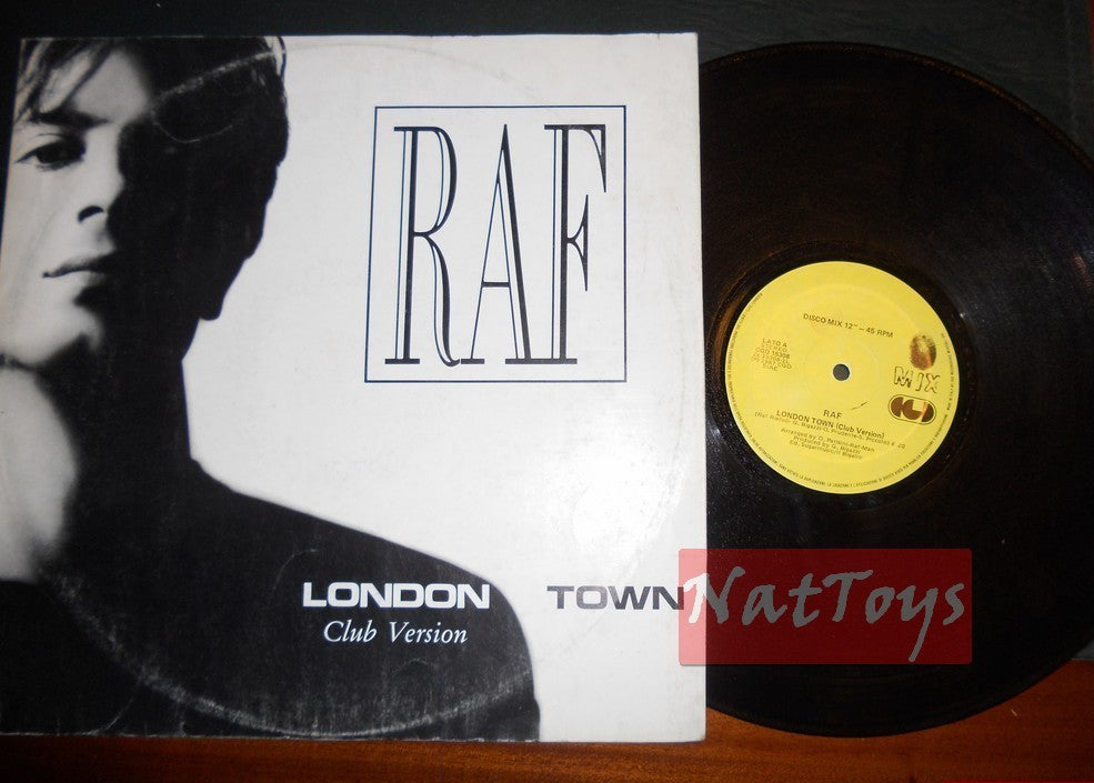 12" 33 GIRI Raf LONDON TOWN (Italy 1987, CGD 15308) - VG/EX