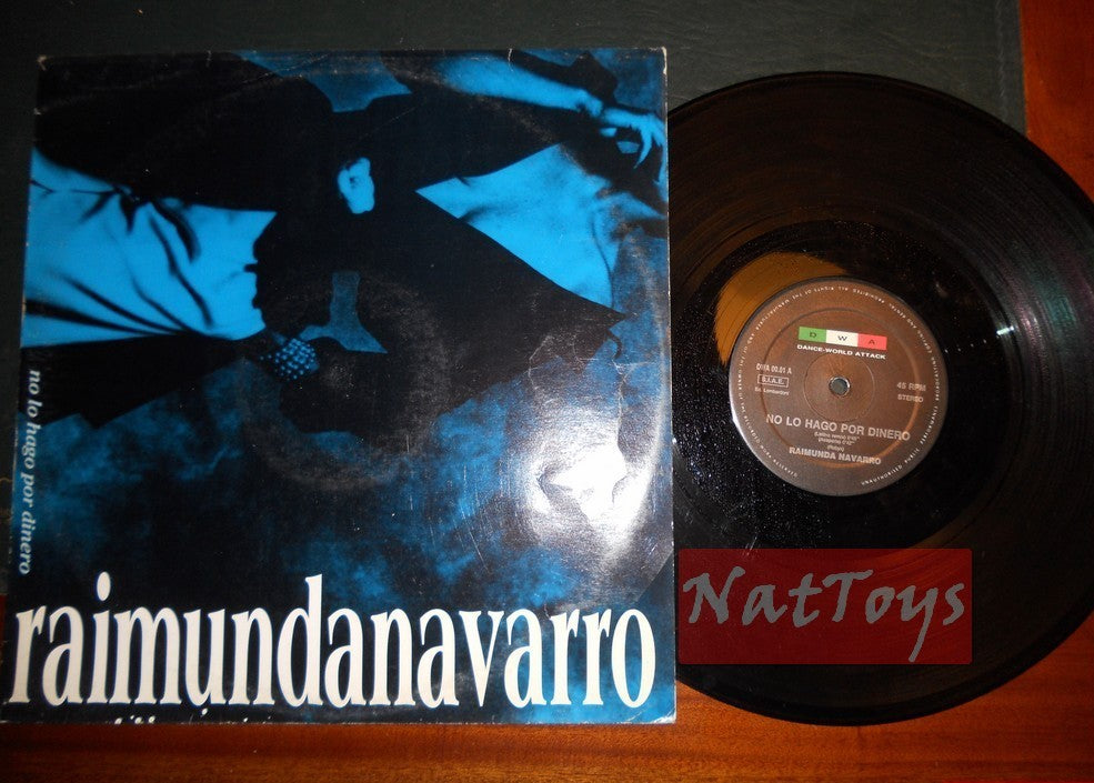 12" 33 GIRI Raimunda Navarro NO LO HAGO POR DINERO (Italy 1989, DWA 00.01) EX/EX