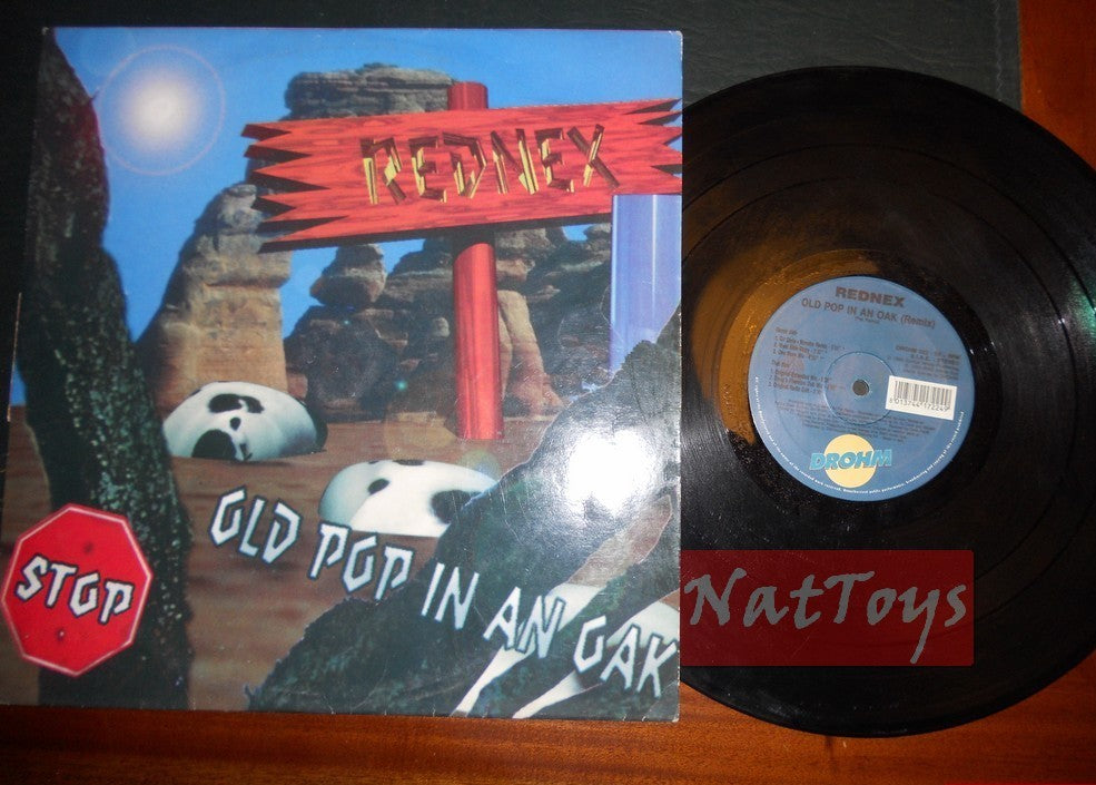 12" 33 TR/MIN Rednex VIEUX POP DANS UN CHÊNE (Italie 1995, DROHM 022) - VG/VG