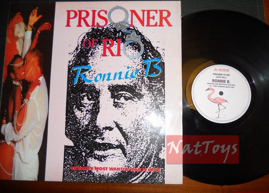 12" 33 GIRI Ronnie B. PRISONER OF RIO (Italy 1988,  PPF001) - EX/EX