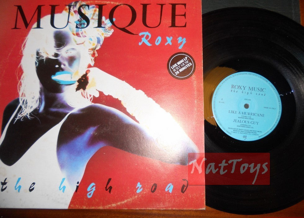 12" 33 GIRI Roxy Music THE HIGH ROAD (Italy 1983, E.G. RECORDS 2335 269) - NM/NM