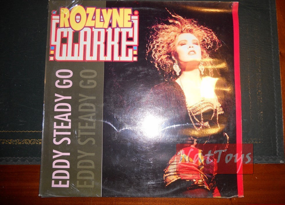 12" 33 GIRI Rozlyne Clarke EDDY STEADY GO (Italy 1990, BLUX 940) - NEW