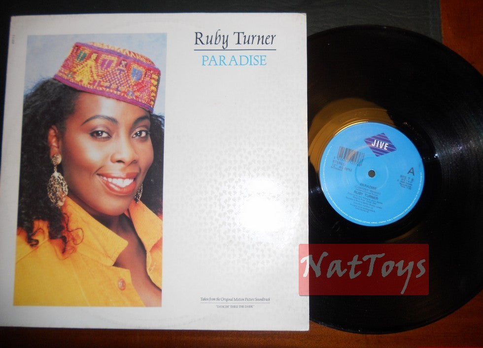 12" 33 GIRI Ruby Turner PARADISE/I'M LIVIN' A LIFE OF LOVE (U.K. 1989) - NM/NM