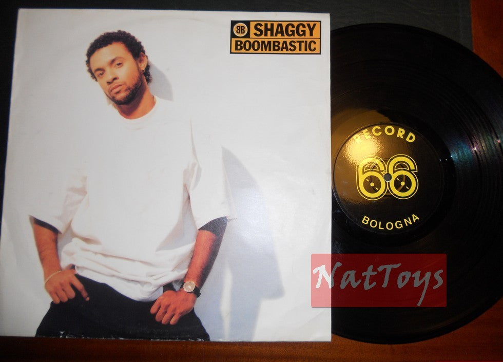 12" 33 GIRI Shaggy BOOMBASTIC (U.K. 1995, VIRGIN VST 1536) - VG/VG