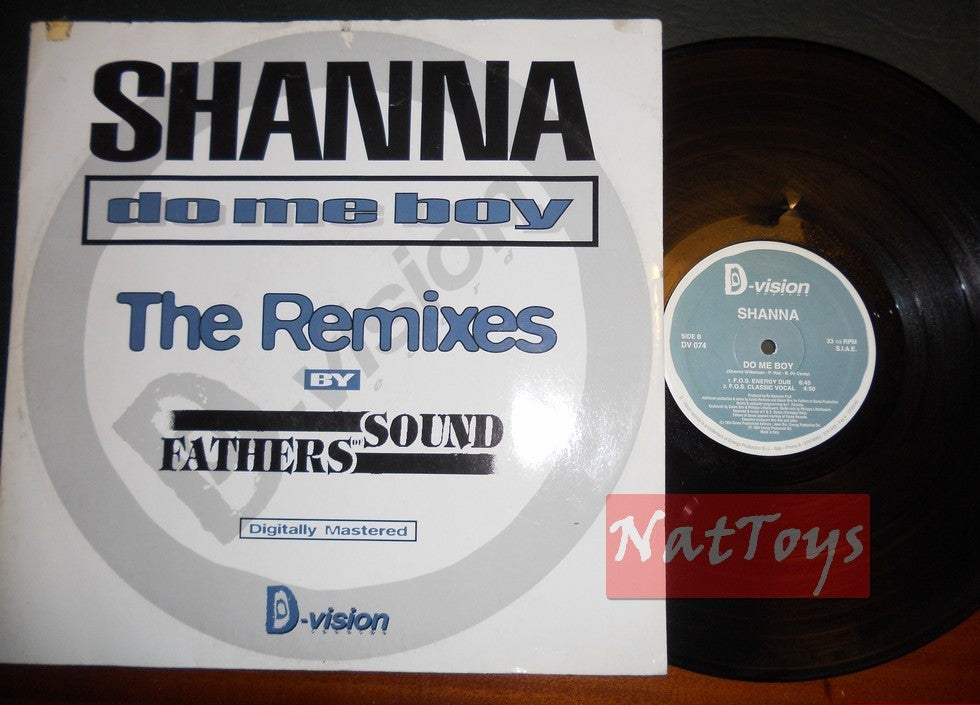 12" 33 GIRI Shanna DO ME BOY (Italy 1994, D:VISION DV 074) - VG/VG