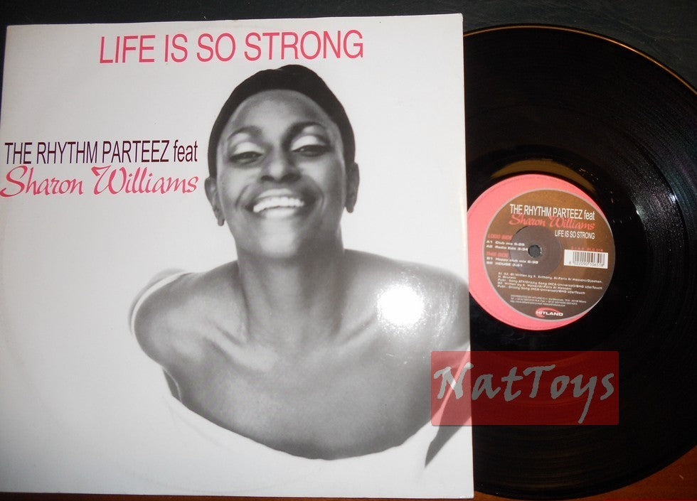 12" 33 GIRI Sharon Williams LIFE IS SO STRONG (Italy 2000 DELIGHT DLG 014) NM/NM