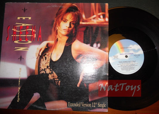 12" 33 GIRI Sheena Easton WHAT COMES NATURALLY (U.S.A. 1991, MCA12-53957) EX/NM