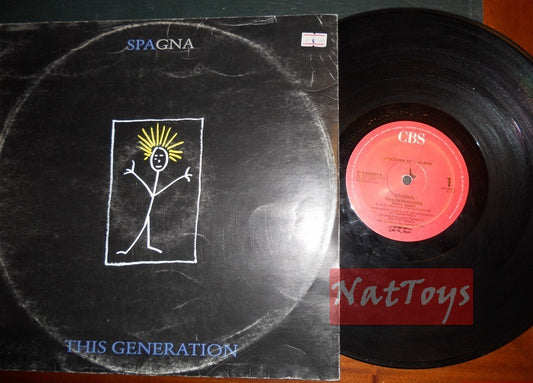 12" 33 GIRI Spagna THIS GENERATION (REMIX) + ME AND YOU 1989 CBS 654693 6  VG/VG