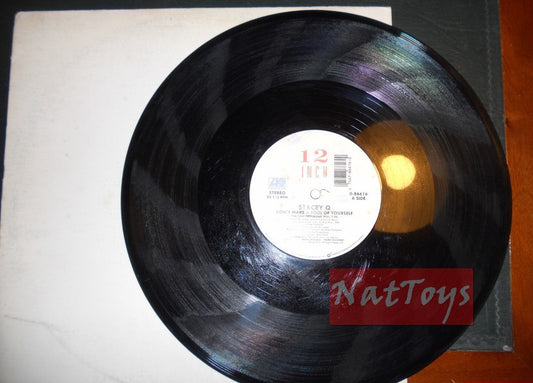 12" 33 GIRI Stacey Q DON'T MAKE ME FOOL OF YOURSELF (U.S.A. 1988) VG/VG