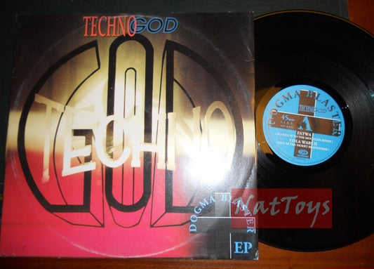 12" 33 GIRI Techno God DOGMA BLASTER EP (Italy 1993, CONTEMPO TEMPO-215) - NM/NM