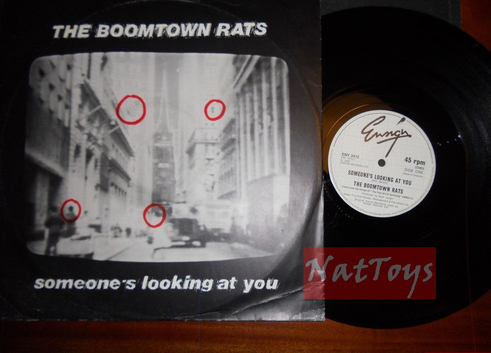 12" 33 GIRI The Boomtown Rats SOMEONE'S LOOKING AT YOU U.K. 1979, ENY 3412 NM/NM