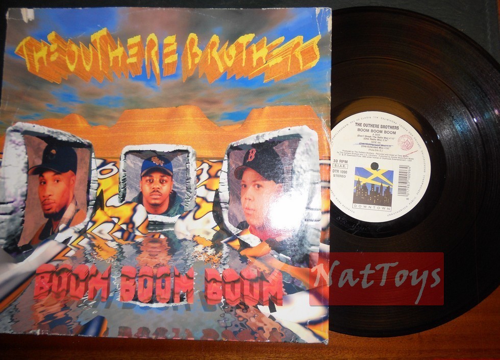 12" 33 GIRI The Outhere Boys BOOM BOOM BOOM (Italy 1995 DOWNTOWN DTR 1090) VG/VG